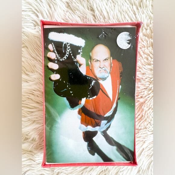 Vintage Funny Just Shut Up and Be Merry Christmas Cards Box Set (18) - Picture 1 of 4